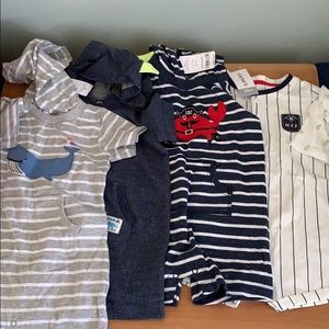 NWT Carter’s 24m boys short/shirt combos